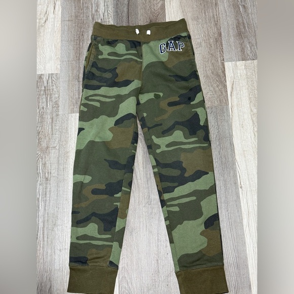 4 pants Gap Cat & Jack Chaps Almost Famous Boys Cargo Jogger Sweatpants Camoufla - Picture 2 of 8